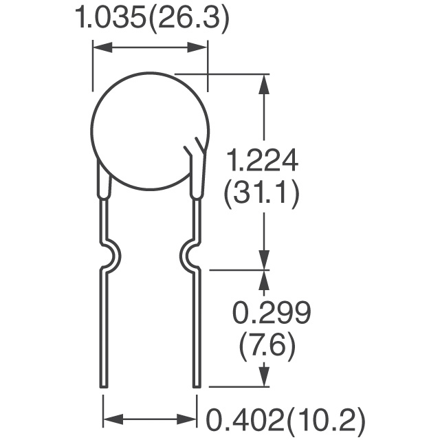 60R375XH Littelfuse Inc. PTC Resettable Fuses